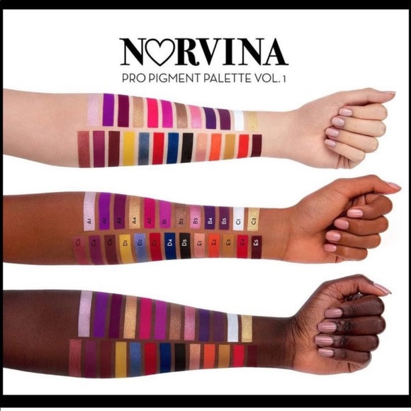 NORVINA -ABH COLLAB~ PRO PIGMENT PALETTE VOL.1 - Picture 3 of 14